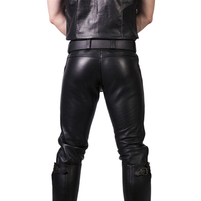 Prowler RED Leather Jeans