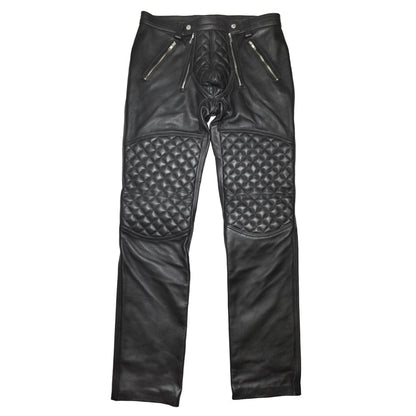 Prowler RED Quilted Leather Sailor Jeans