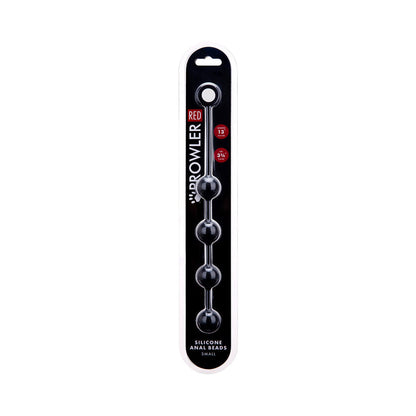 Prowler RED Small Silicone Anal Beads