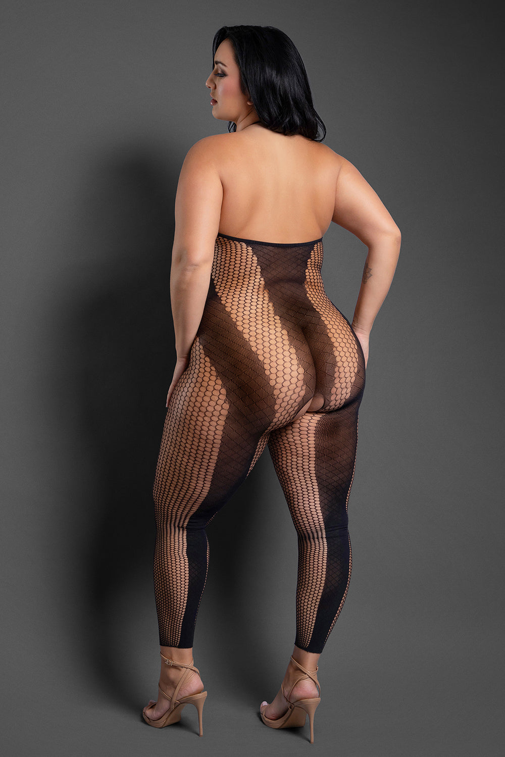 Fantasy Lingerie Make Your Move Footless Halter Bodystocking