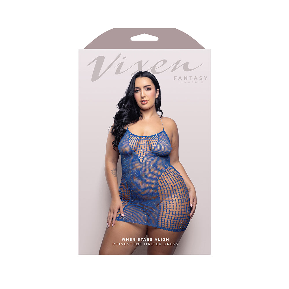 Fantasy Lingerie Vixen When Stars Align Rhinestone Dress