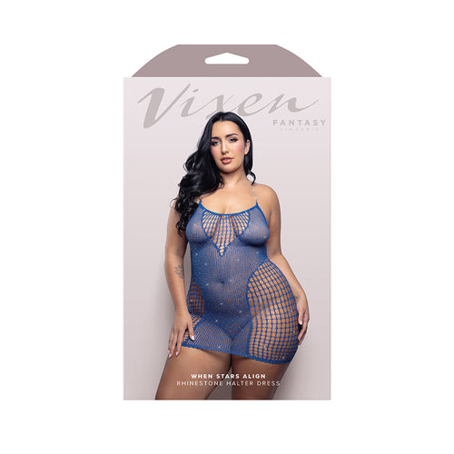 Fantasy Lingerie Vixen When Stars Align Rhinestone Dress