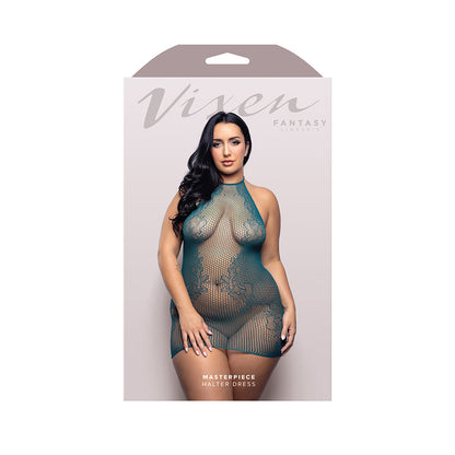 Fantasy Lingerie Vixen Masterpiece Halter Tie Dress