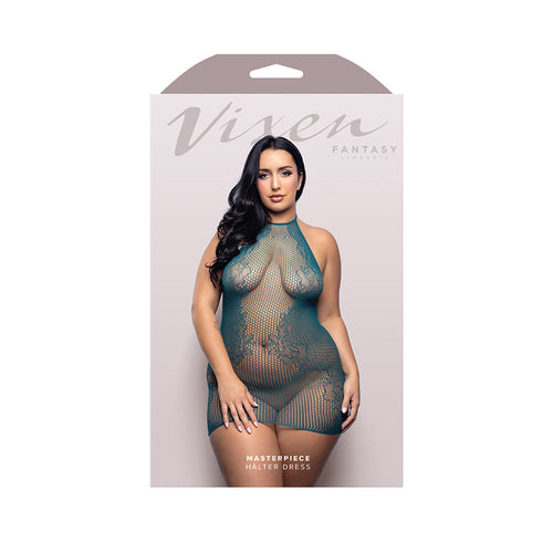 Fantasy Lingerie Vixen Masterpiece Halter Tie Dress