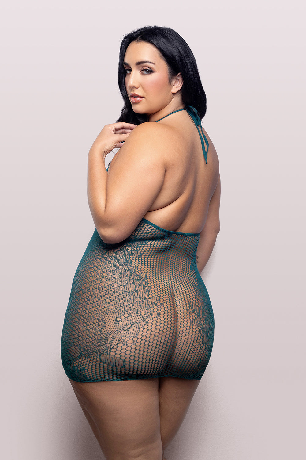 Fantasy Lingerie Vixen Masterpiece Halter Tie Dress