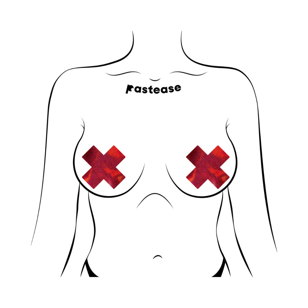 Pastease Everyday Reusable Liquid Red Cross Pasties