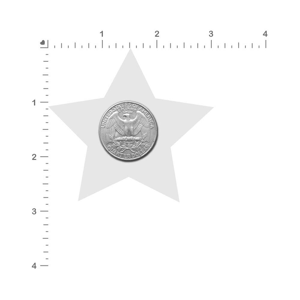 Pastease Everyday Reusable Glittering Silver Star Pasties