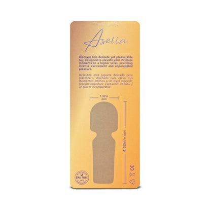 Camtoyz Majestic Aselia Mini Wand Vibrator
