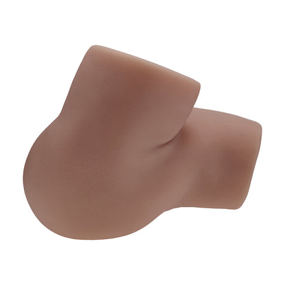 Xkin Bodyforms Clara Vossin Dual Entry Vibrating Masturbator Brown