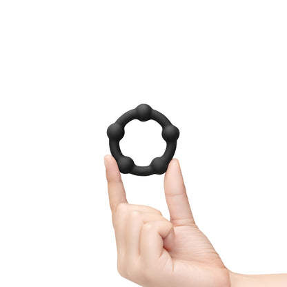 b-Vibe Snug Ring Orbit Nubby Snug Fit Silicone C-Ring