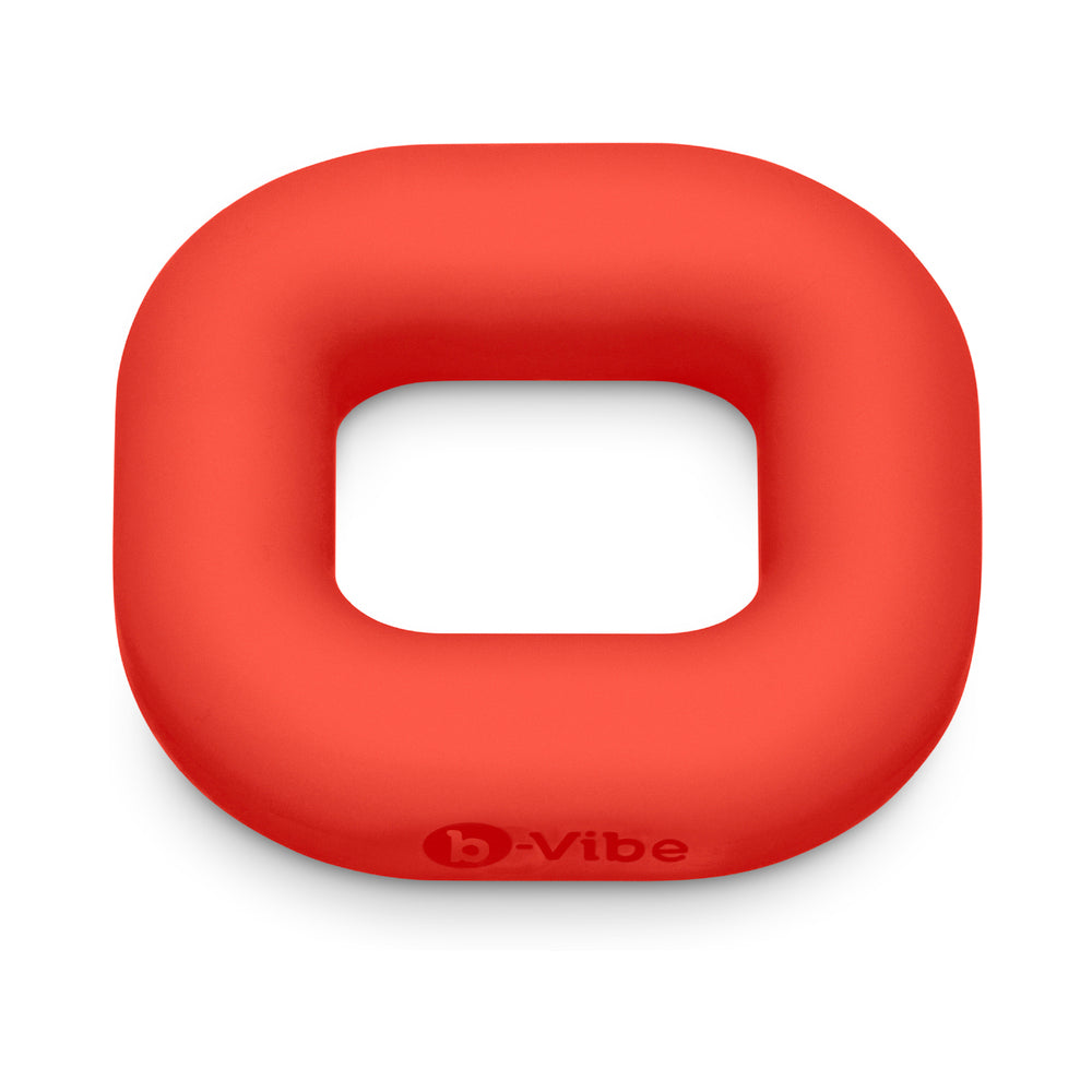 b-Vibe Flex Ring Bulk Silicone C-Ring Red