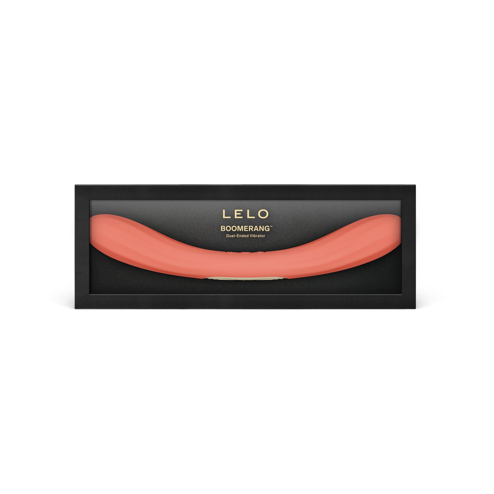 LELO BOOMERANG Couples Vibrator Coral Red