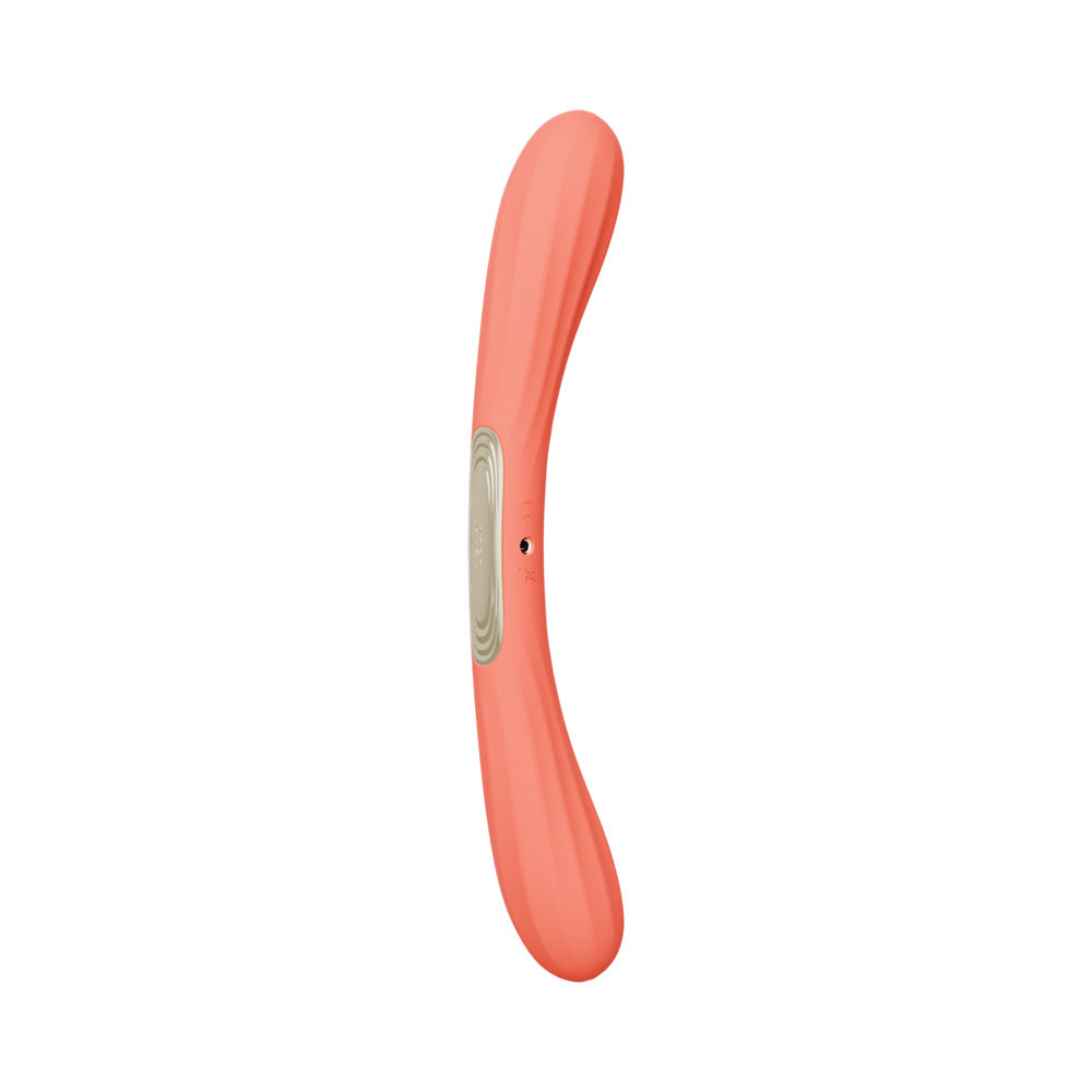 LELO BOOMERANG Couples Vibrator Coral Red