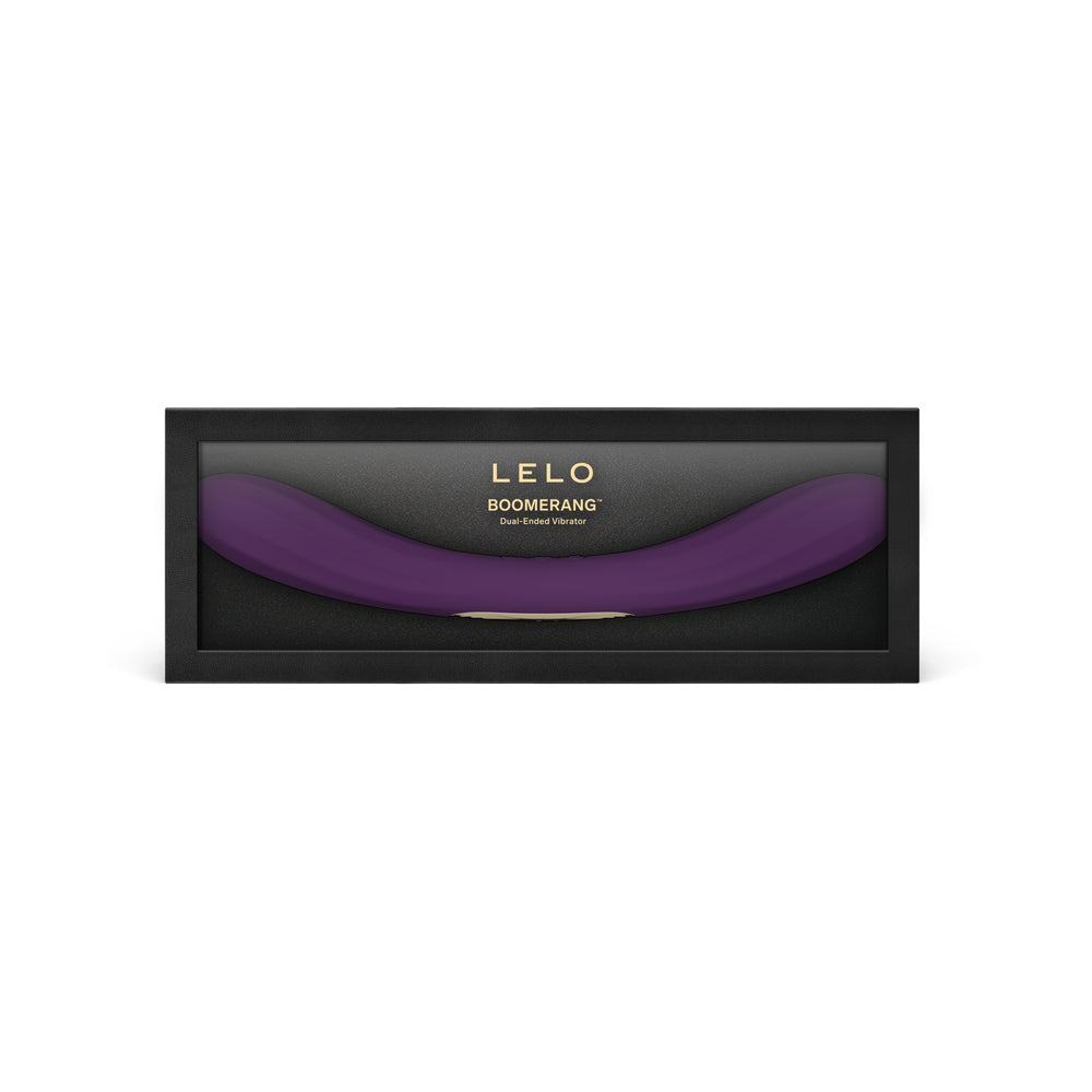 LELO BOOMERANG Couples Vibrator Plum