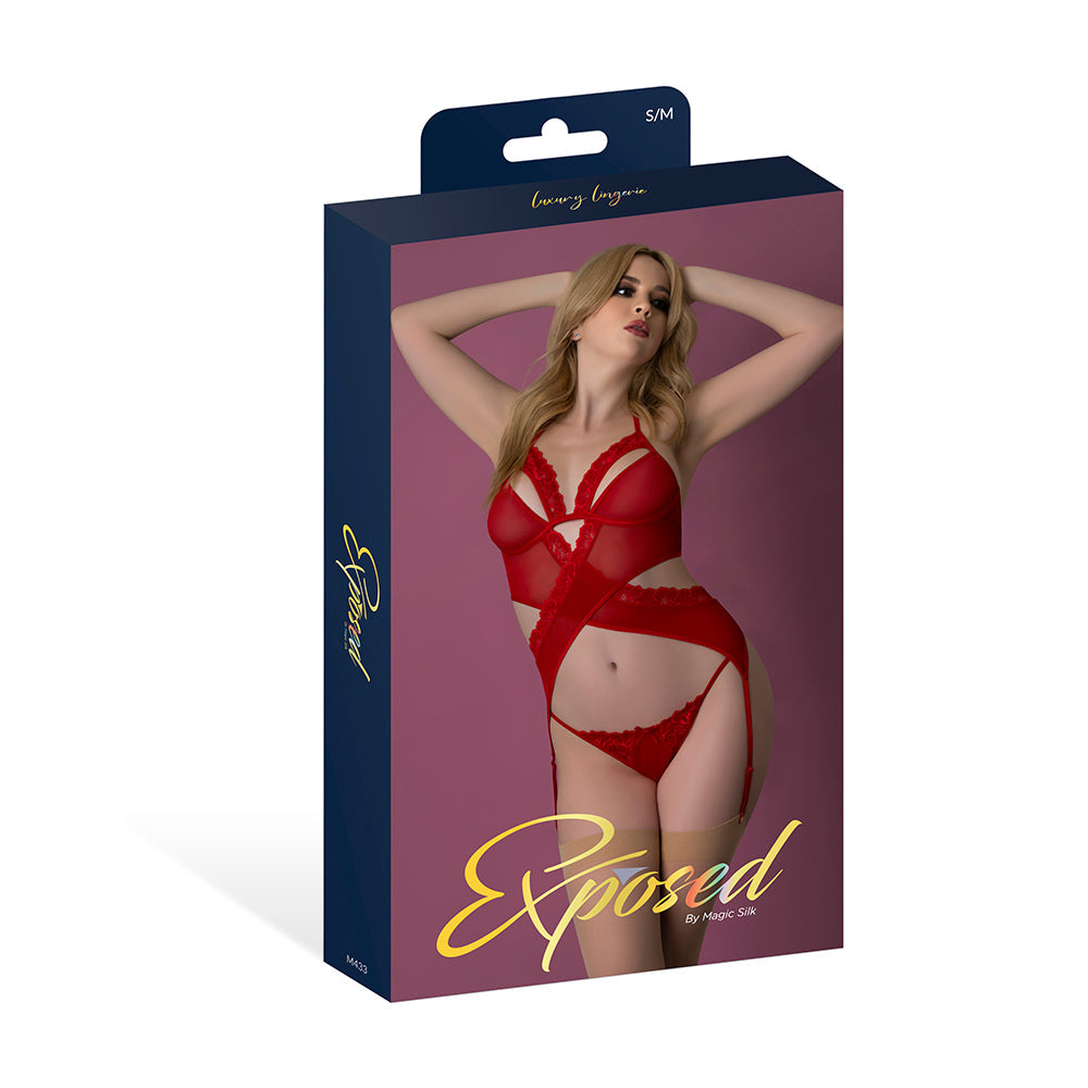 Magic Silk Rush Merry Widow & Panty Set