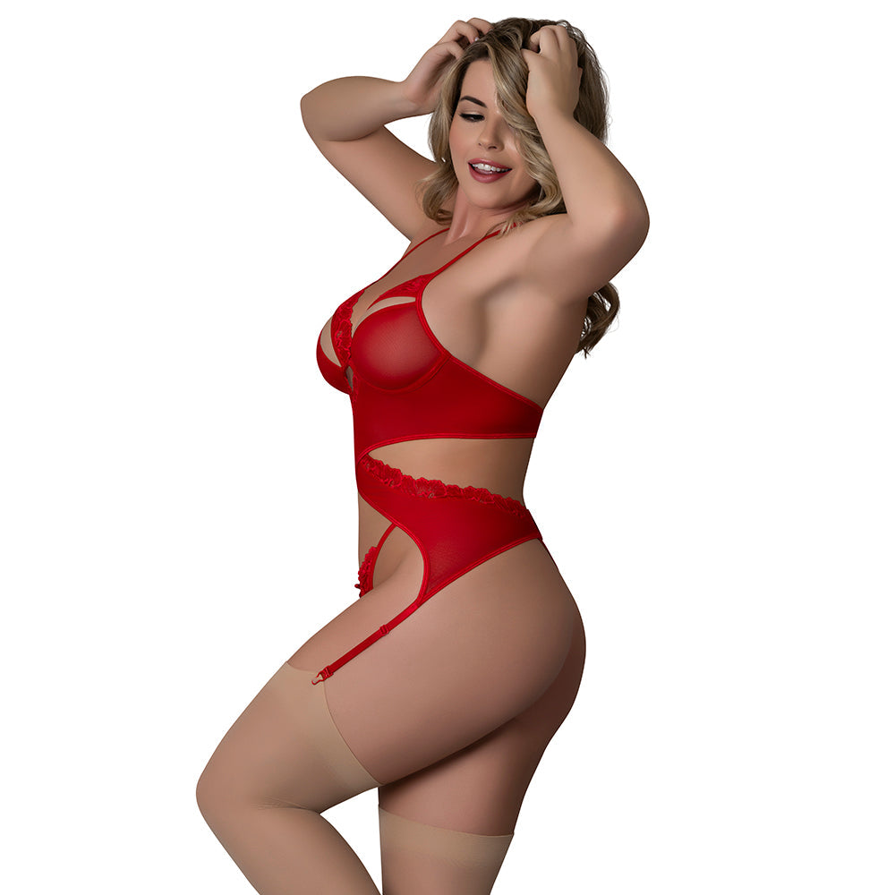 Magic Silk Rush Merry Widow & Panty Set
