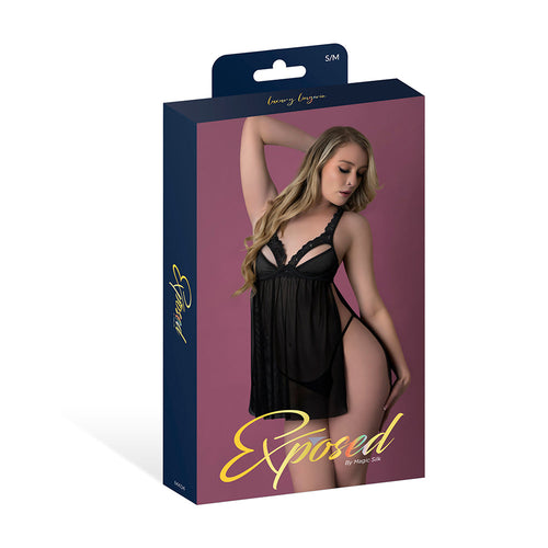 Magic Silk Rush Babydoll & Thong Set