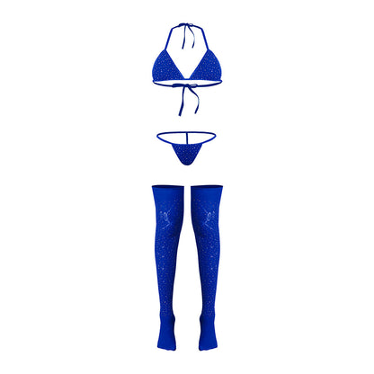 Magic Silk Seamless Bra, Panty & Thigh Highs