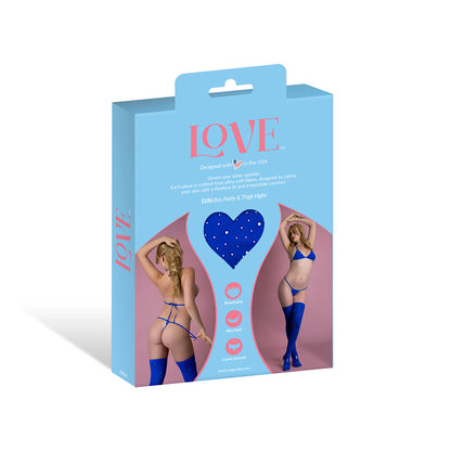 Magic Silk Seamless Bra, Panty & Thigh Highs
