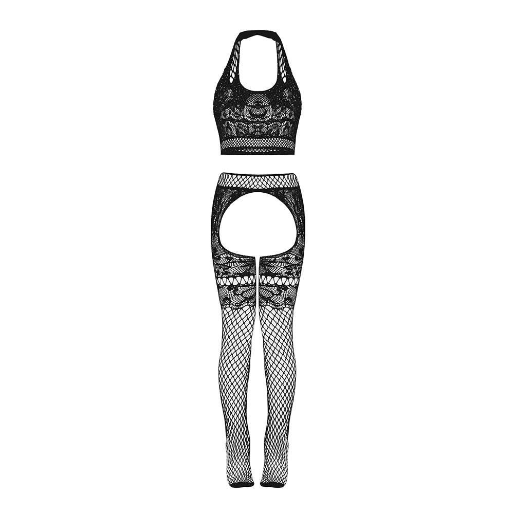 Magic Silk Seamless Cami & Gartered Thigh High