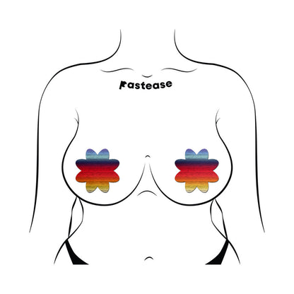 Pastease Retro Horizon Color Petal Pasties