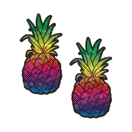 Pastease Rainbow Pineapple Sparkling Pasties
