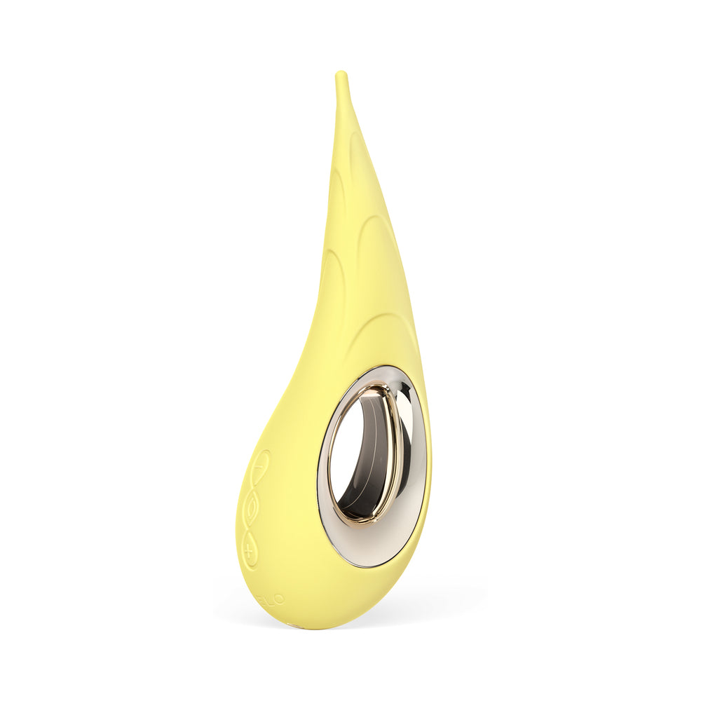 LELO DOT Cruise Pinpoint Vibrator, Lemon Sorbet, view 2