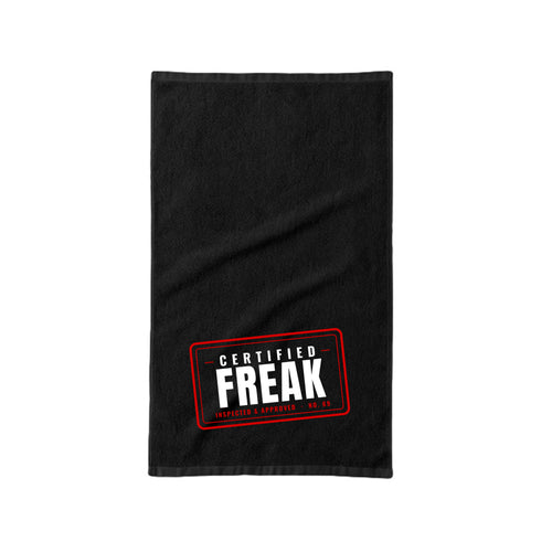 Certified Freak Sex Towel
